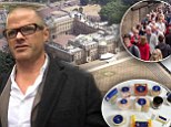 Grub's up! Heston Blumenthal hosts Britain's poshest picnic as 12,000 guests dine on Buckingham Palace lawn